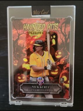 Nick Kurtz Haunted Hits Halloween Wildcard 1 Of 3